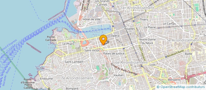 localisation de l'entreprise MADAME ANITA VERGEZ à MARSEILLE