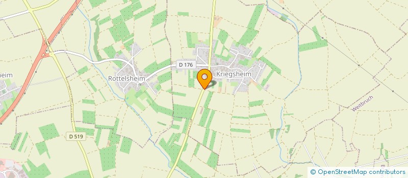 localisation de l'entreprise MADAME ANITA WELSCH  WAHLENHEIM