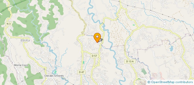 localisation de l'entreprise MADAME ANITEUSE DELY  FORT-DE-FRANCE