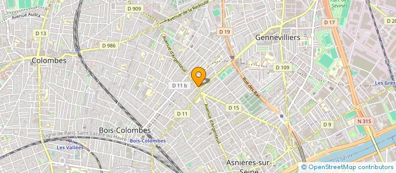 localisation de l'entreprise MADAME ANIZA TAVARES  ASNIERES-SUR-SEINE
