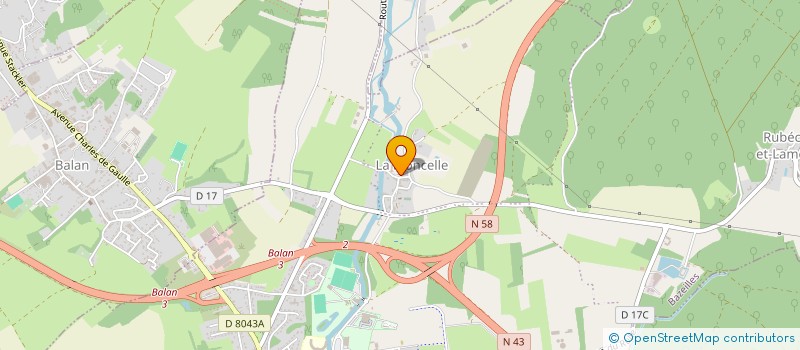 localisation de l'entreprise MADAME ANJA LAUTELA  BAZEILLES