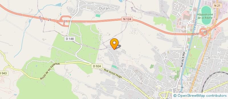 localisation de l'entreprise MADAME ANJA MELZER  AUCH