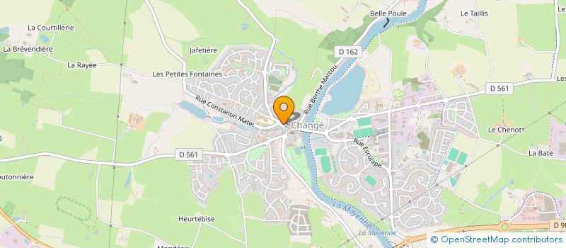 localisation de l'entreprise MADAME ANJA VOLK  CHANGE