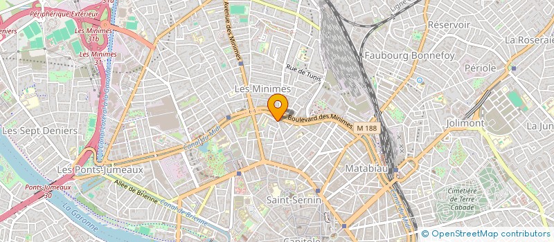 localisation de l'entreprise MADAME ANJANI WRIGHT à TOULOUSE
