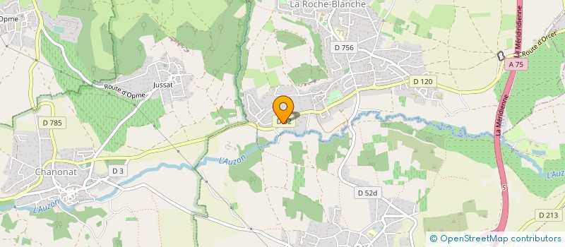 localisation de l'entreprise MADAME ANJEANETTE BLESY  LA ROCHE-BLANCHE