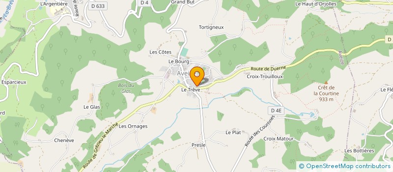 localisation de l'entreprise MADAME ANJELICA KAMINSKI  AVEIZE