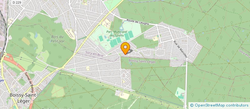 localisation de l'entreprise MADAME ANKE JANZEN  SUCY-EN-BRIE