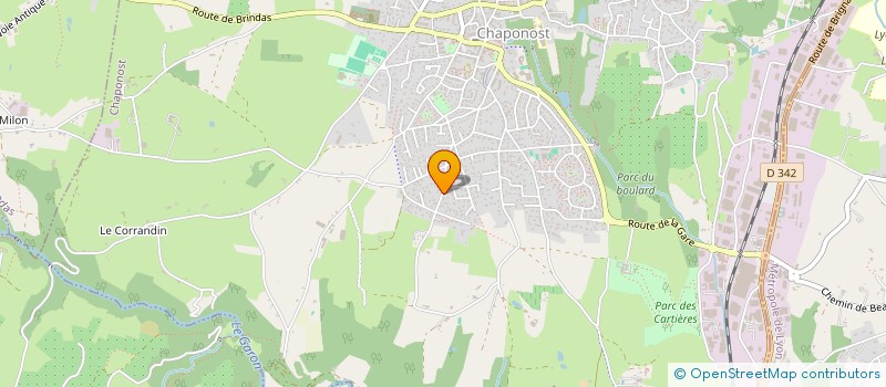 localisation de l'entreprise MADAME ANKE WOLFF  CHAPONOST