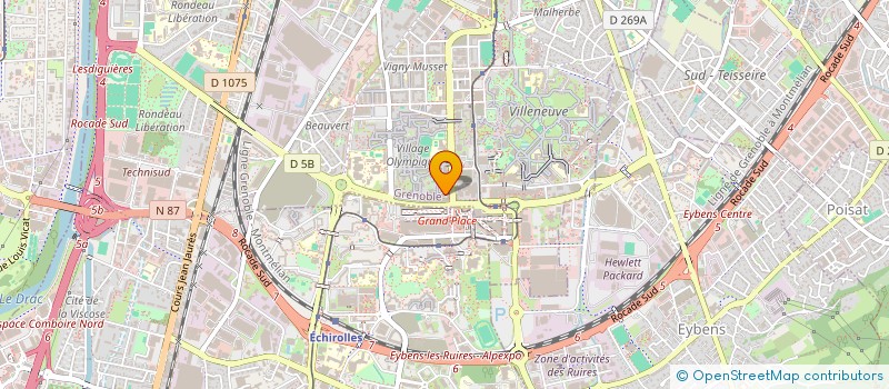 localisation de l'entreprise MADAME ANLIA RACHIDI à GRENOBLE