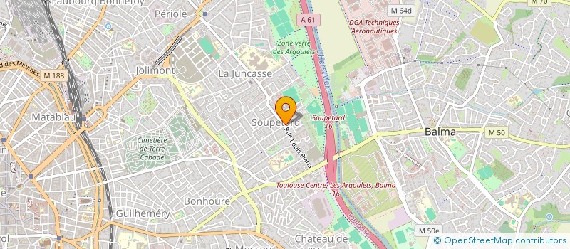 localisation de l'entreprise MADAME ANLIATI HAMADA à TOULOUSE