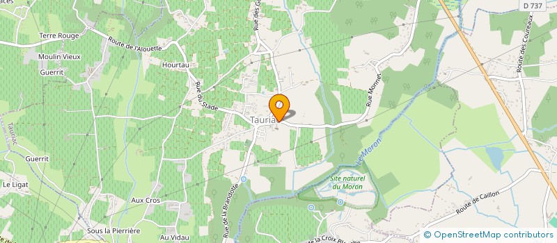 localisation de l'entreprise MADAME ANN COOLING  TAURIAC