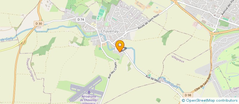 localisation de l'entreprise MADAME ANN FLIGELMAN  CHAVENAY