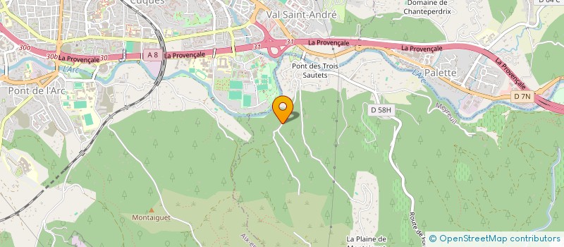 localisation de l'entreprise MADAME ANN GAID COLLIN  MEYREUIL