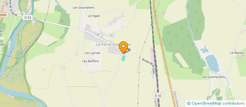 localisation de l'entreprise MADAME ANN JANSSENS à LA FERTE-HAUTERIVE