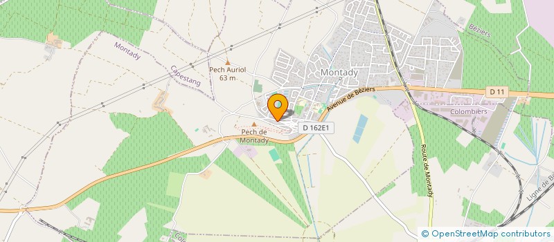 localisation de l'entreprise MADAME ANN KENNEDY  MONTADY