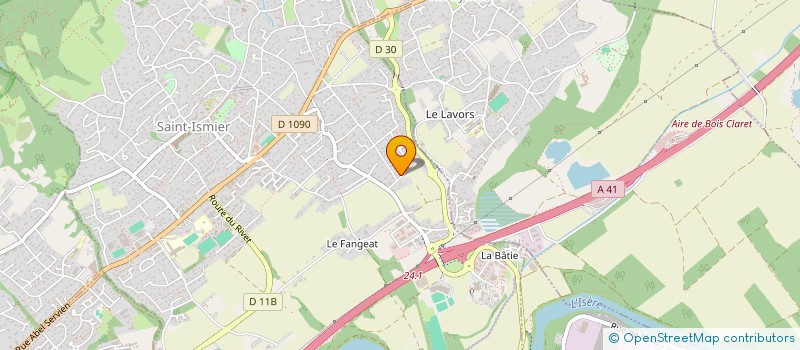 localisation de l'entreprise MADAME ANN KINNEY à SAINT-ISMIER