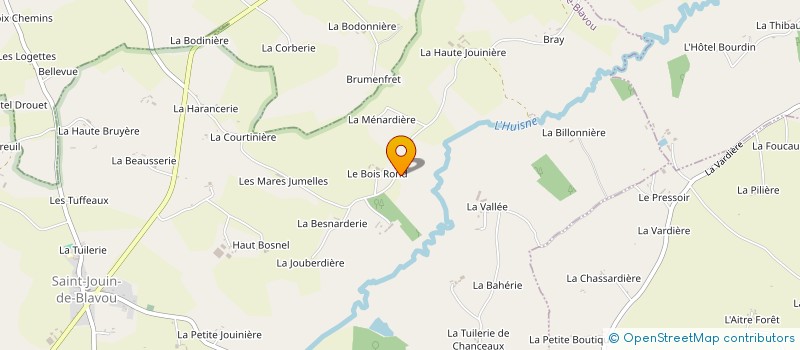 localisation de l'entreprise MADAME ANN LEE à SAINT-JOUIN-DE-BLAVOU