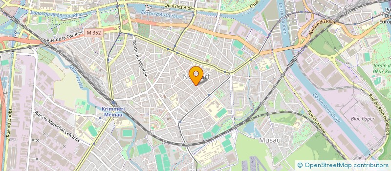 localisation de l'entreprise MADAME ANN LOUBERT à STRASBOURG