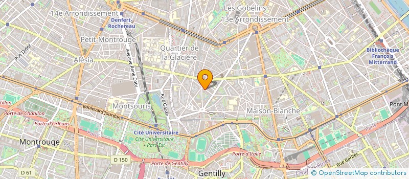 localisation de l'entreprise MADAME ANN LOZINGO  PARIS