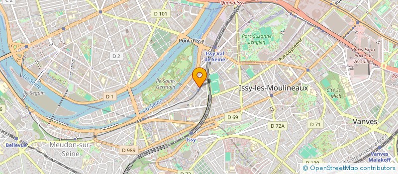 localisation de l'entreprise MADAME ANN-LY GRIFFITHS  ISSY-LES-MOULINEAUX