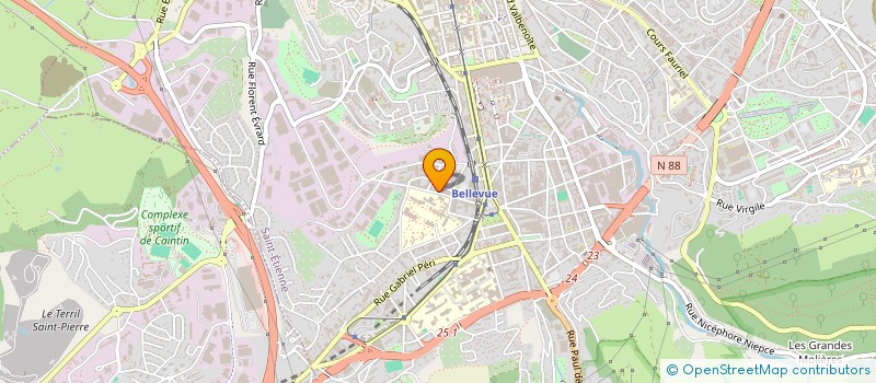 localisation de l'entreprise MADAME ANN-PASCALE D ALMEIDA  SAINT-ETIENNE