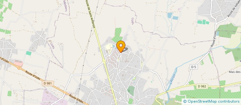 localisation de l'entreprise MADAME ANN PILON  UZES