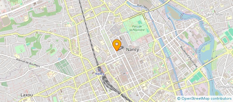 localisation de l'entreprise MADAME ANN TOLMAN  NANCY