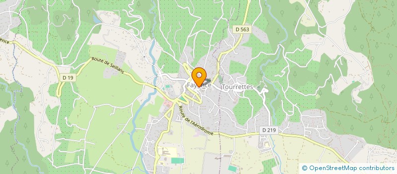 localisation de l'entreprise MADAME ANN TRINDER  FAYENCE