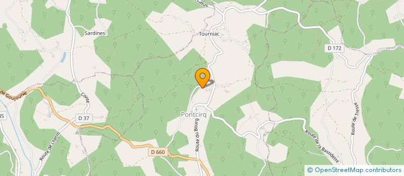 localisation de l'entreprise MADAME ANN VERREYKEN  PONTCIRQ