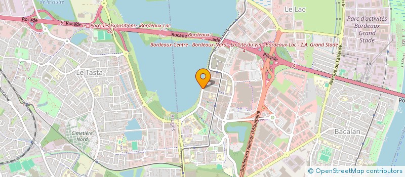 localisation de l'entreprise MADAME ANN VIAENE  BORDEAUX