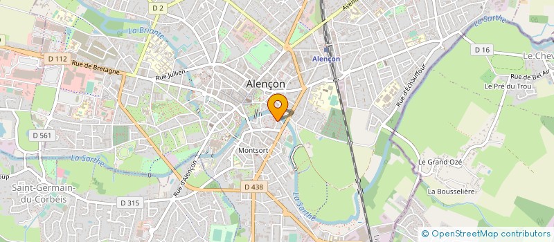 localisation de l'entreprise MADAME ANNA AGHABEKYAN à ALENCON