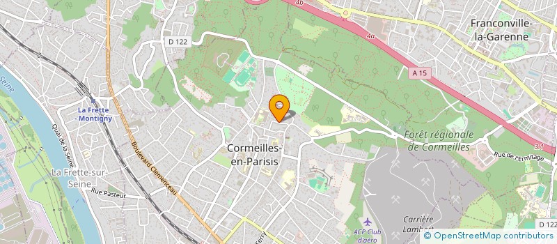 localisation de l'entreprise MADAME ANNA AKSENOVA  CORMEILLES-EN-PARISIS