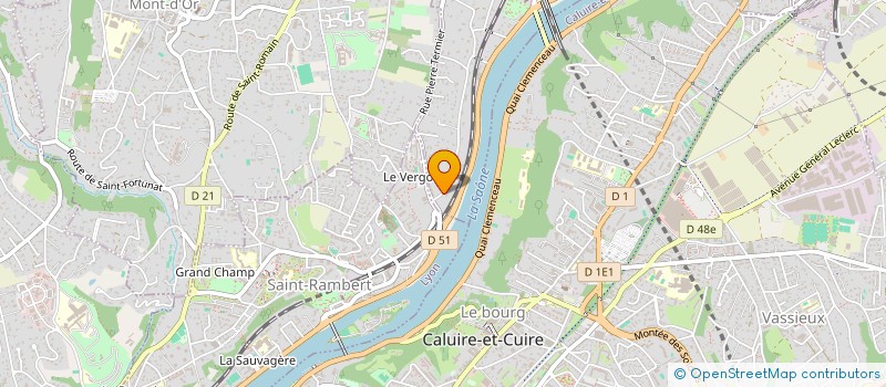 localisation de l'entreprise MADAME ANNA ALEXANDRA CACHEIRA  COLLONGES-AU-MONT-D'OR