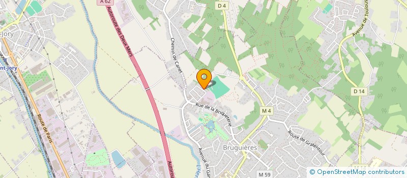 localisation de l'entreprise MADAME ANNA ALIBERT  BRUGUIERES