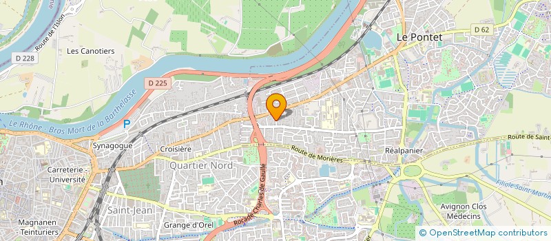 localisation de l'entreprise MADAME ANNA ALVINO  CADENET