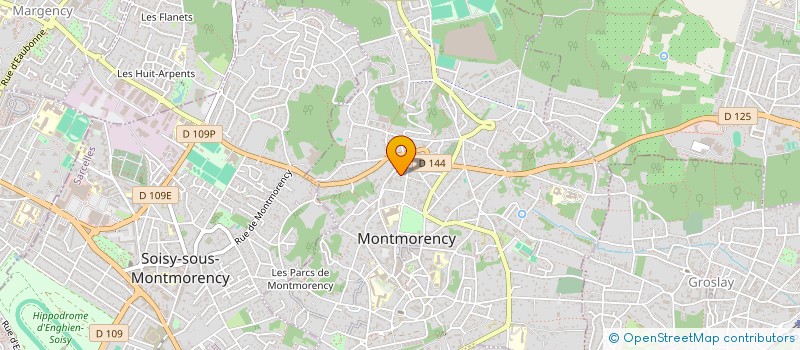 localisation de l'entreprise MADAME ANNA ANDRIEIEVA à MONTMORENCY