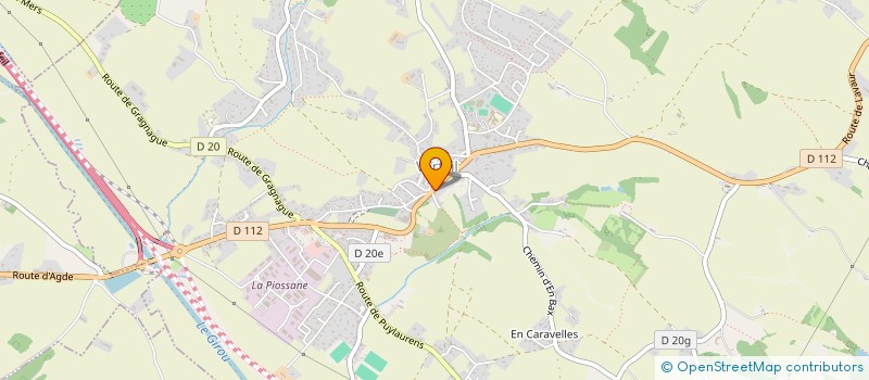 localisation de l'entreprise MADAME ANNA ANTONELLA RAPONI  VERFEIL