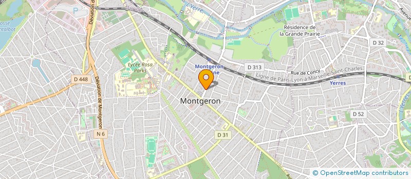localisation de l'entreprise MADAME ANNA ANTOSZCZYSZYN à MONTGERON