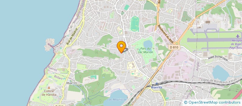 localisation de l'entreprise MADAME ANNA ARAOUZOS à BIARRITZ