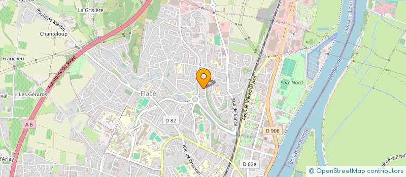 localisation de l'entreprise MADAME ANNA AVDOYAN  MACON