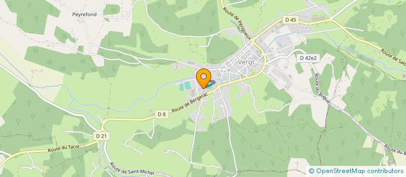 localisation de l'entreprise MADAME ANNA BAJNOK  VAL DE LOUYRE ET CAUDEAU