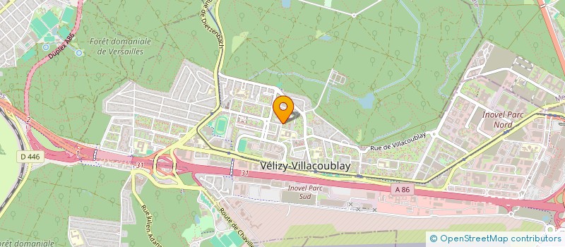 localisation de l'entreprise MADAME ANNA BALACHOVA à VELIZY-VILLACOUBLAY
