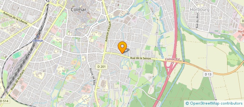 localisation de l'entreprise MADAME ANNA BARASINO  COLMAR