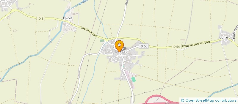 localisation de l'entreprise MADAME ANNA BARDET à LUSSAT