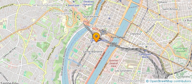 localisation de l'entreprise MADAME ANNA BARIOZ  LYON