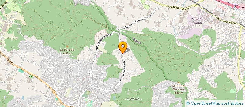 localisation de l'entreprise MADAME ANNA BARONE  CARQUEIRANNE