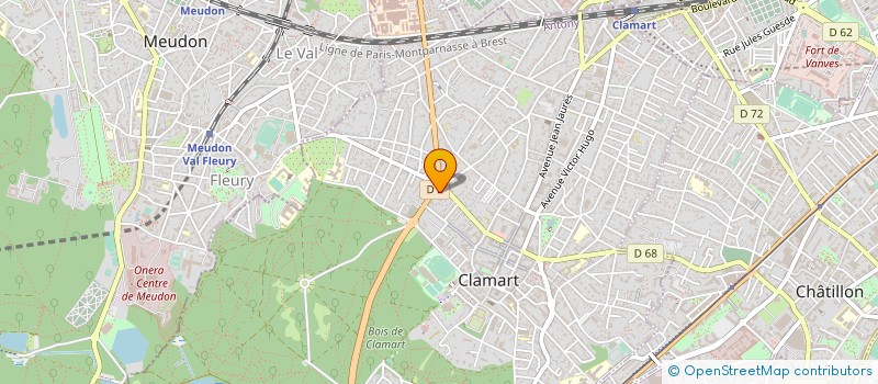 localisation de l'entreprise MADAME ANNA BARZUCCHETTI à CLAMART