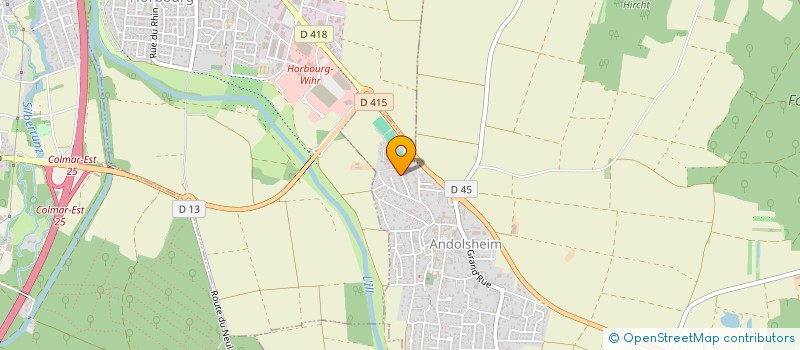 localisation de l'entreprise MADAME ANNA-BELLA FERREIRA CARVALHO  ANDOLSHEIM