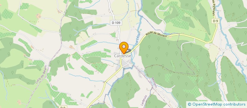 localisation de l'entreprise MADAME ANNA BESAURY  MONEIN