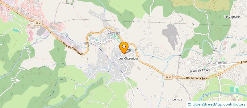 localisation de l'entreprise MADAME ANNA BIRAC  ALISSAS